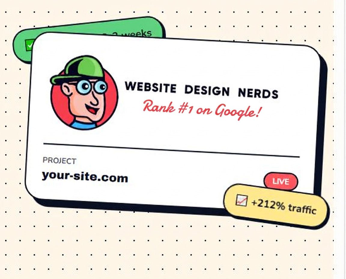 Website Design Nerds — Rank #1 on Google